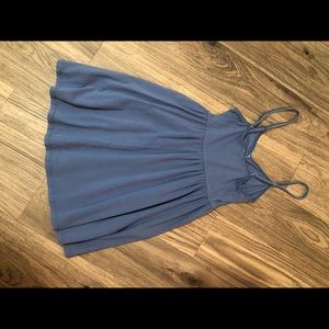 Blue dress